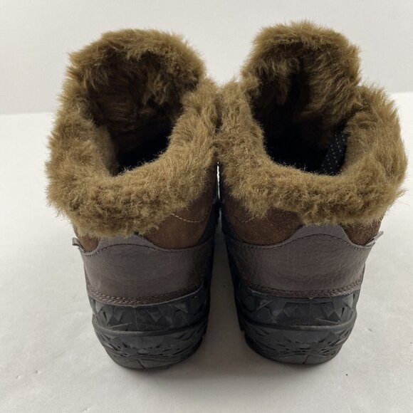 Merrell Aurora 6 Ice+ Boots Women’s 5 Espresso Waterproof Winter Faux Fur 200gm - Picture 10 of 11